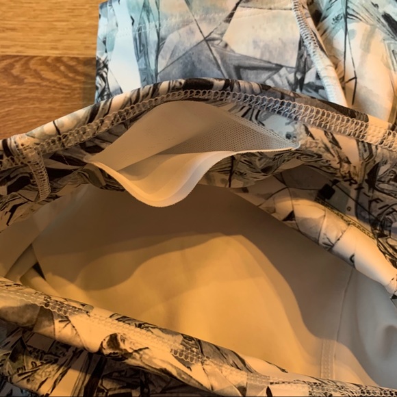 Nike Power Mid Rise Training Tights Leggings Large - Picture 6 of 6